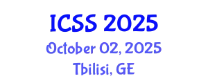 International Conference on Sustainable Society (ICSS) October 02, 2025 - Tbilisi, Georgia