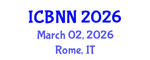 International Conference on Biomedical Nanoscience and Nanotechnology (ICBNN) March 02, 2026 - Rome, Italy