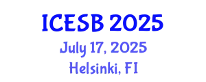 International Conference on Entrepreneurship and Small Business (ICESB) July 17, 2025 - Helsinki, Finland