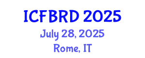 International Conference on Family Business and Regional Development (ICFBRD) July 28, 2025 - Rome, Italy
