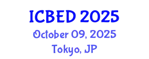 International Conference on Business and Entrepreneurship Development (ICBED) October 09, 2025 - Tokyo, Japan