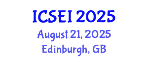 International Conference on Social Entrepreneurship and Innovation (ICSEI) August 21, 2025 - Edinburgh, United Kingdom