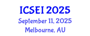 International Conference on Social Entrepreneurship and Innovation (ICSEI) September 11, 2025 - Melbourne, Australia