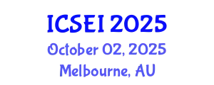 International Conference on Social Entrepreneurship and Innovation (ICSEI) October 02, 2025 - Melbourne, Australia