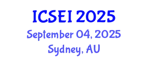 International Conference on Social Entrepreneurship and Innovation (ICSEI) September 04, 2025 - Sydney, Australia