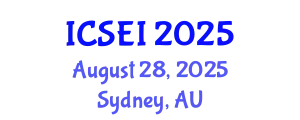International Conference on Social Entrepreneurship and Innovation (ICSEI) August 28, 2025 - Sydney, Australia