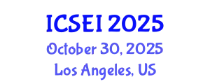 International Conference on Social Entrepreneurship and Innovation (ICSEI) October 30, 2025 - Los Angeles, United States