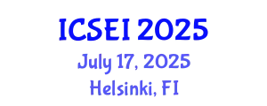 International Conference on Social Entrepreneurship and Innovation (ICSEI) July 17, 2025 - Helsinki, Finland