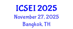 International Conference on Social Entrepreneurship and Innovation (ICSEI) November 27, 2025 - Bangkok, Thailand