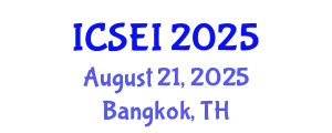International Conference on Social Entrepreneurship and Innovation (ICSEI) August 21, 2025 - Bangkok, Thailand