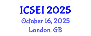 International Conference on Social Entrepreneurship and Innovation (ICSEI) October 16, 2025 - London, United Kingdom
