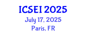 International Conference on Social Entrepreneurship and Innovation (ICSEI) July 17, 2025 - Paris, France