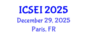 International Conference on Social Entrepreneurship and Innovation (ICSEI) December 29, 2025 - Paris, France