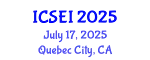 International Conference on Social Entrepreneurship and Innovation (ICSEI) July 17, 2025 - Quebec City, Canada