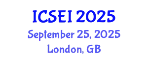 International Conference on Social Entrepreneurship and Innovation (ICSEI) September 25, 2025 - London, United Kingdom