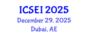 International Conference on Social Entrepreneurship and Innovation (ICSEI) December 29, 2025 - Dubai, United Arab Emirates