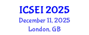 International Conference on Social Entrepreneurship and Innovation (ICSEI) December 11, 2025 - London, United Kingdom