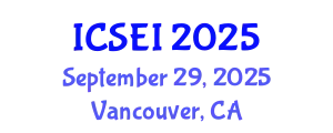 International Conference on Social Entrepreneurship and Innovation (ICSEI) September 29, 2025 - Vancouver, Canada