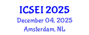 International Conference on Social Entrepreneurship and Innovation (ICSEI) December 04, 2025 - Amsterdam, Netherlands