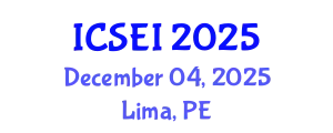 International Conference on Social Entrepreneurship and Innovation (ICSEI) December 04, 2025 - Lima, Peru