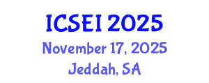 International Conference on Social Entrepreneurship and Innovation (ICSEI) November 17, 2025 - Jeddah, Saudi Arabia