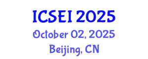 International Conference on Social Entrepreneurship and Innovation (ICSEI) October 02, 2025 - Beijing, China
