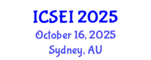 International Conference on Social Entrepreneurship and Innovation (ICSEI) October 16, 2025 - Sydney, Australia