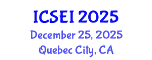 International Conference on Social Entrepreneurship and Innovation (ICSEI) December 25, 2025 - Quebec City, Canada