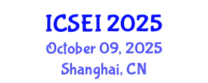 International Conference on Social Entrepreneurship and Innovation (ICSEI) October 09, 2025 - Shanghai, China