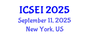 International Conference on Social Entrepreneurship and Innovation (ICSEI) September 11, 2025 - New York, United States