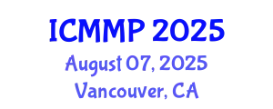 International Conference on Microstructure and Materials Properties (ICMMP) August 07, 2025 - Vancouver, Canada
