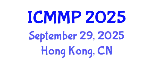 International Conference on Microstructure and Materials Properties (ICMMP) September 29, 2025 - Hong Kong, China