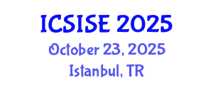 International Conference on Signal and Imaging Systems Engineering (ICSISE) October 23, 2025 - Istanbul, Turkey