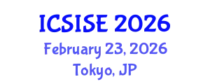 International Conference on Signal and Imaging Systems Engineering (ICSISE) February 23, 2026 - Tokyo, Japan