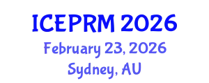 International Conference on Environmental Pollution, Restoration and Management (ICEPRM) February 23, 2026 - Sydney, Australia