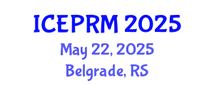 International Conference on Environmental Pollution, Restoration and Management (ICEPRM) May 22, 2025 - Belgrade, Serbia