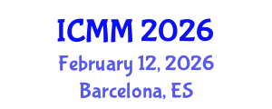 International Conference on Micromechanics and Microengineering (ICMM) February 12, 2026 - Barcelona, Spain