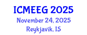 International Conference on Molecular Ecology and Evolutionary Genetics (ICMEEG) November 24, 2025 - Reykjavik, Iceland
