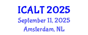 International Conference on Advanced Learning Technologies (ICALT) September 11, 2025 - Amsterdam, Netherlands