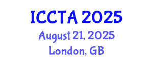 International Conference on Computing : Theory and Applications (ICCTA) August 21, 2025 - London, United Kingdom