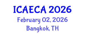International Conference on Advanced Engineering Computing and Applications (ICAECA) February 02, 2026 - Bangkok, Thailand