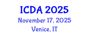 International Conference on Digital Arts (ICDA) November 17, 2025 - Venice, Italy
