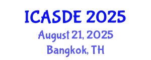 International Conference on Aircraft Structural Design Engineering (ICASDE) August 21, 2025 - Bangkok, Thailand