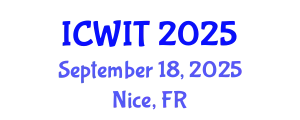 International Conference on Web and Information Technologies (ICWIT) September 18, 2025 - Nice, France