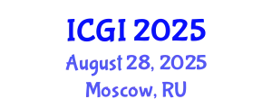 International Conference on Geoinformatics (ICGI) August 28, 2025 - Moscow, Russia