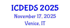International Conference on Differential Equations and Dynamical Systems (ICDEDS) November 17, 2025 - Venice, Italy