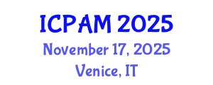 International Conference on Physics of Advanced Materials (ICPAM) November 17, 2025 - Venice, Italy