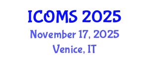 International Conference on Operations Management and Strategy (ICOMS) November 17, 2025 - Venice, Italy