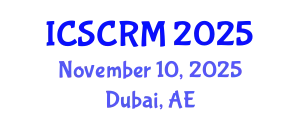 International Conference on Silicon Carbide and Related Materials (ICSCRM) November 10, 2025 - Dubai, United Arab Emirates