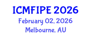 International Conference on Multiphase Flow in Industrial Plant Engineering (ICMFIPE) February 02, 2026 - Melbourne, Australia